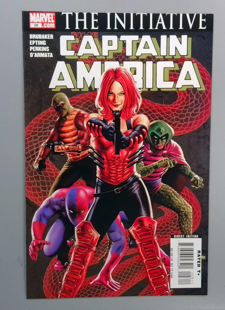 Captain America #28, NM Diamondback, Marvel