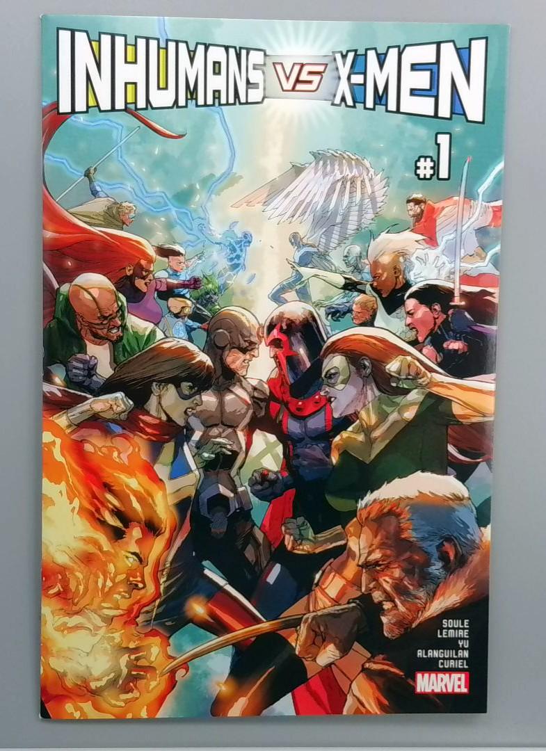 Inhumans vs X-Men #1, NM Marvel, 2016
