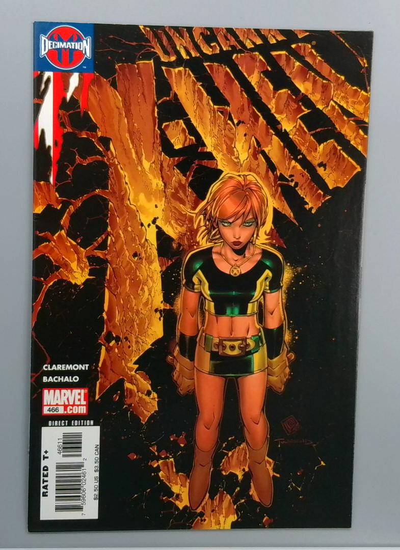 Uncanny X-Men #466, VF+ Decimation Cvr, Marvel, 2005