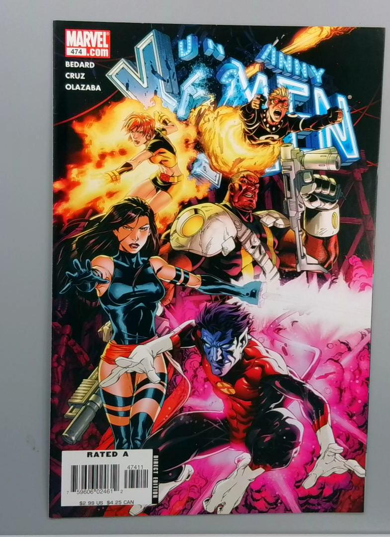 Uncanny X-Men #474, VF Marvel, 2006
