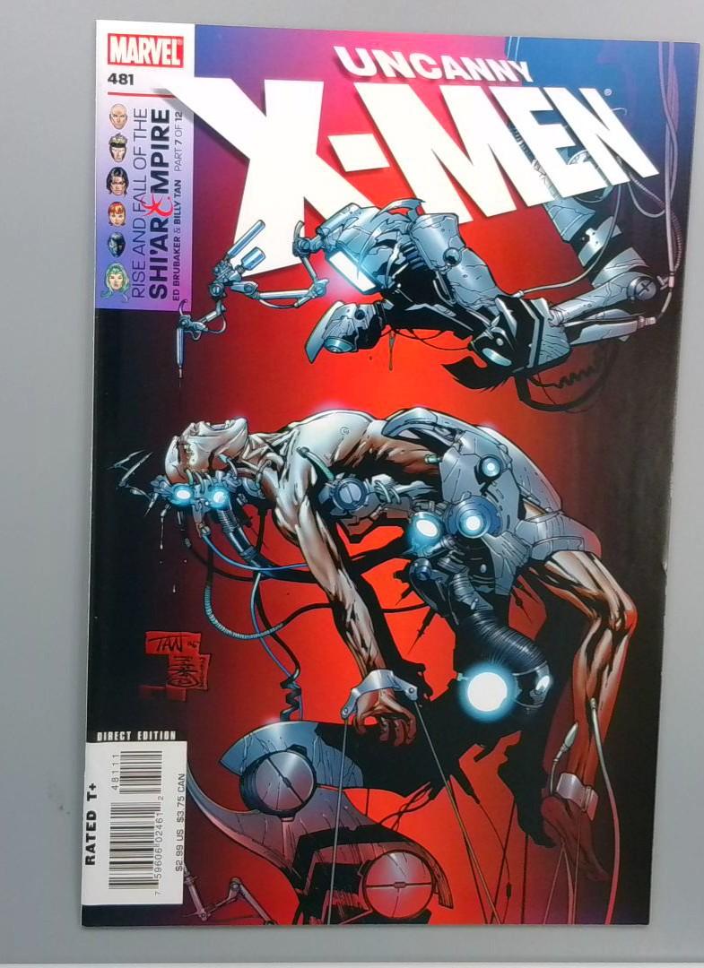 Uncanny X-Men #481, NM Billy Tan Marvel, 2006