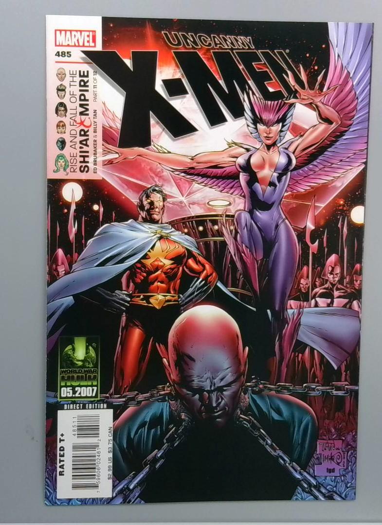 Uncanny X-Men #485 VF/NM Billy Tan cover, Marvel, 2007
