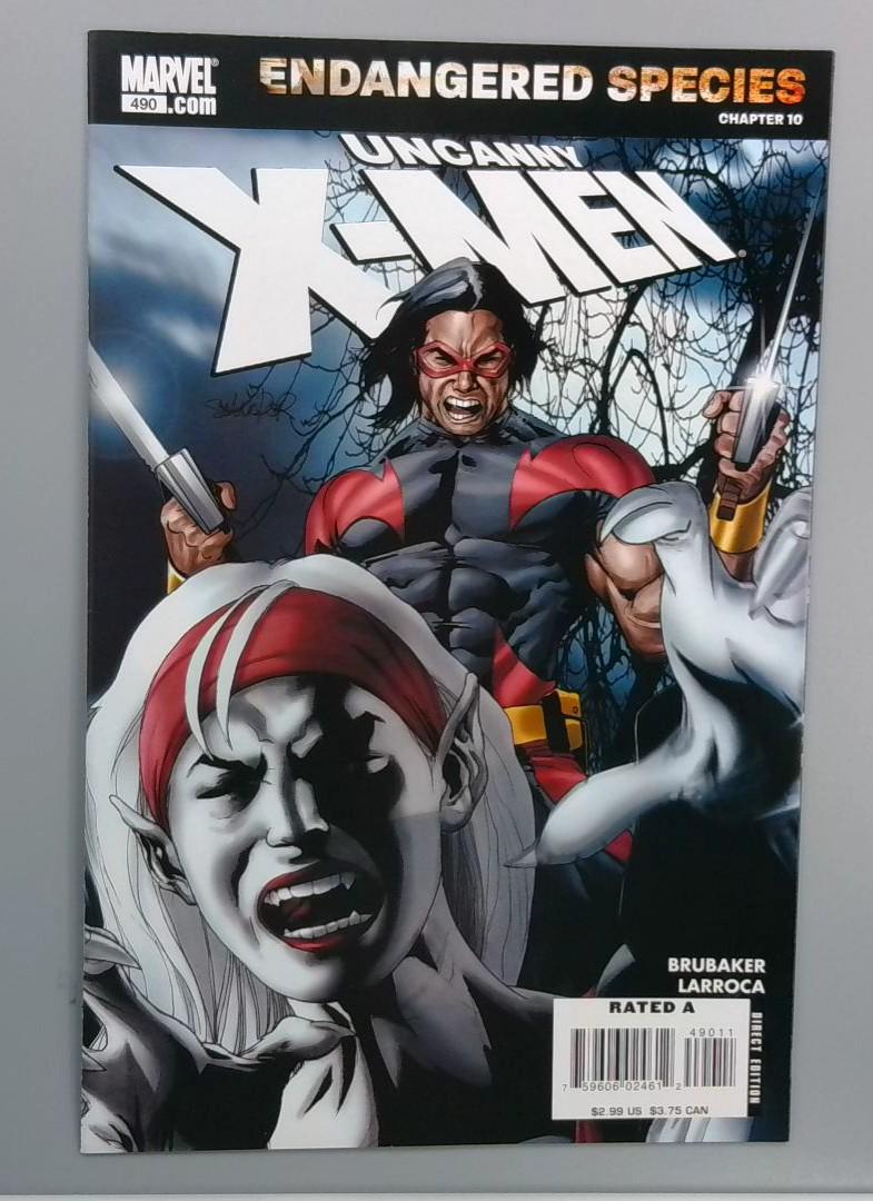 Uncanny X-Men #490, Marvel, 2008