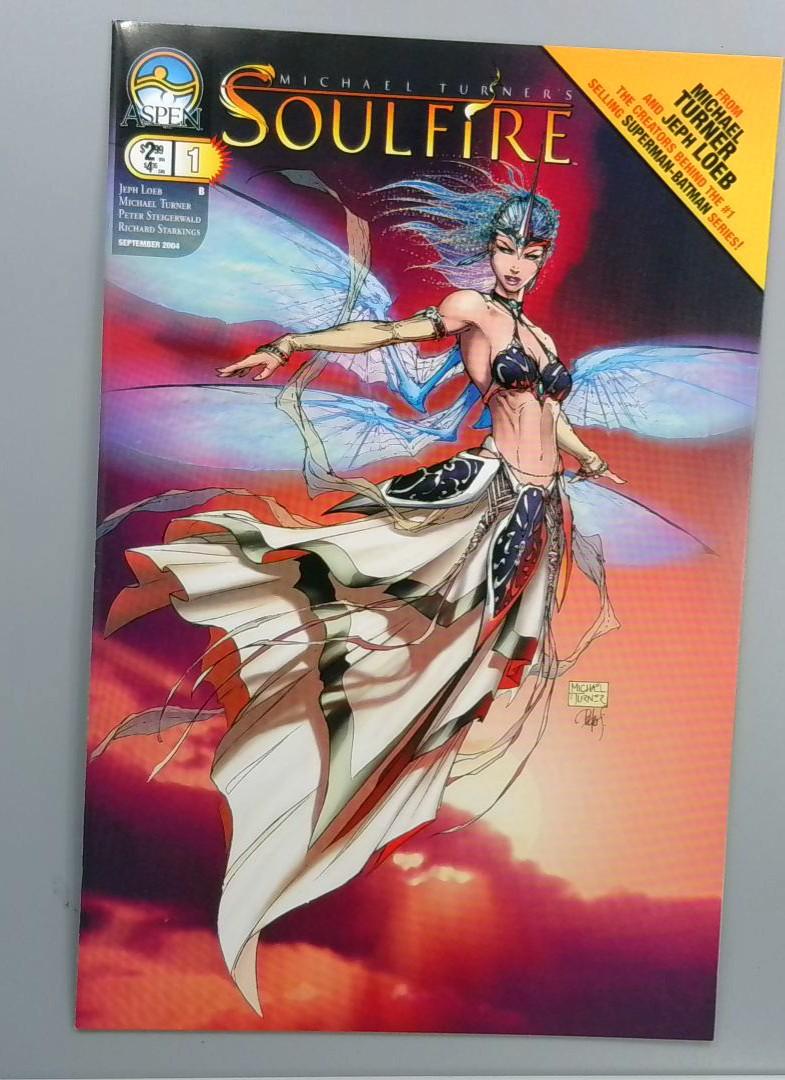 Soulfire #1 NM Michael Turner Cvr, Aspen, 2004