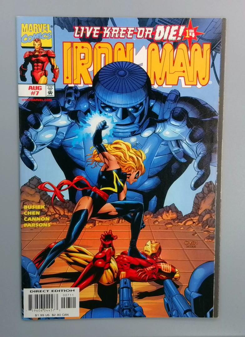 Iron Man #7, NM Ms. Marvel Marvel 1998