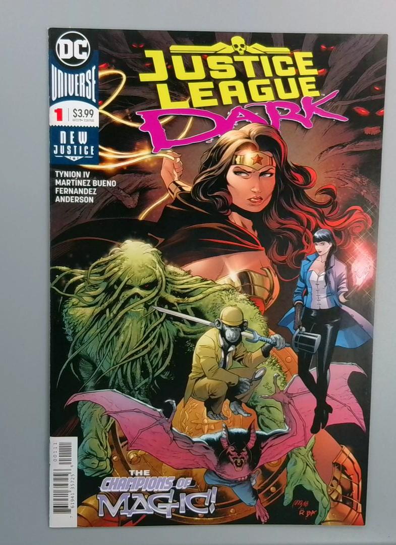 Justice League Dark #1 NM Martinez Bueno Cvr, DC, 2018