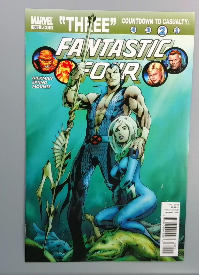 Fantastic Four #585, NM Namor Marvel
