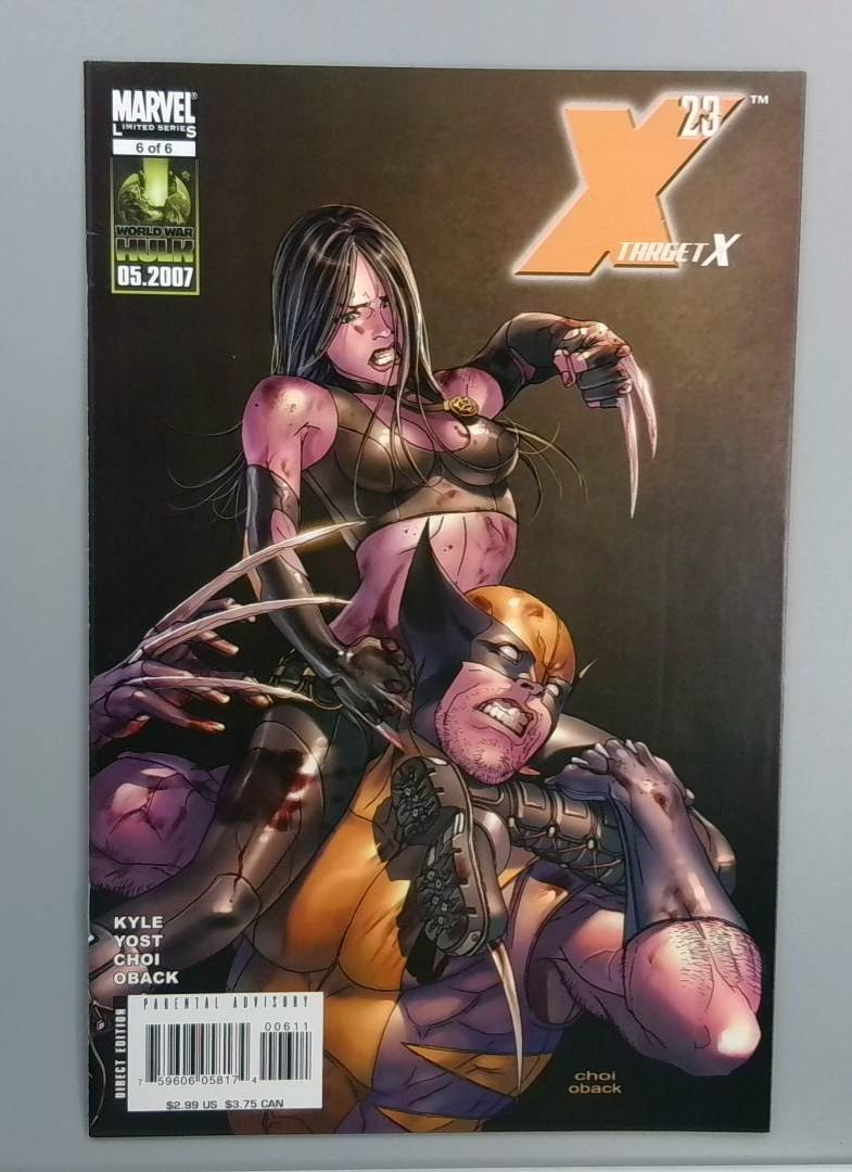 X-23 #6 NM- Target X, Marvel, 2007