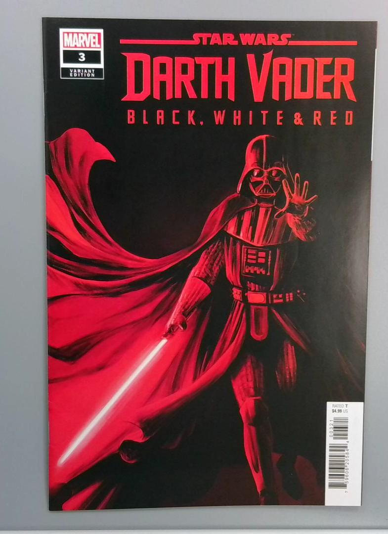Star Wars Darth Vader Black, White & Red #3 NM Variant Edition, Marvel, 2023