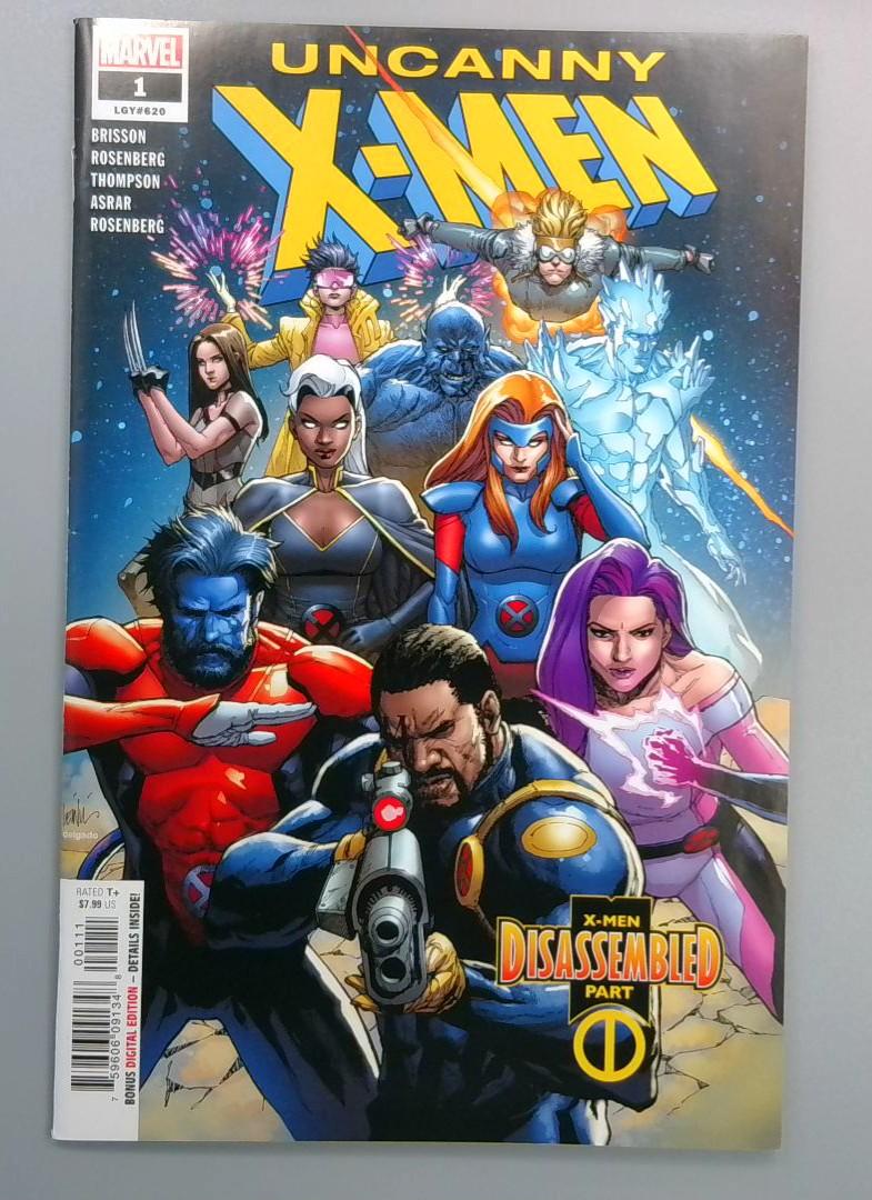 Uncanny X-Men #1, NM Marvel, 2018