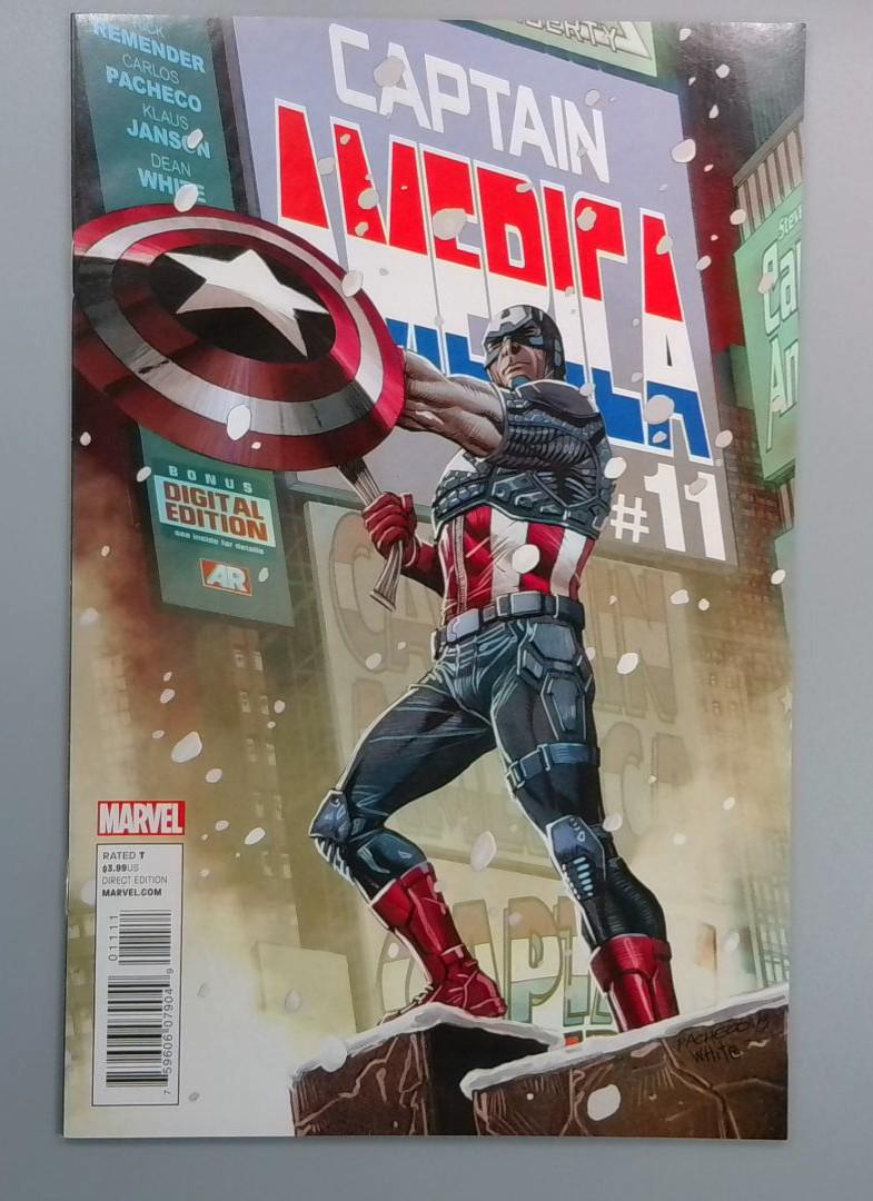 Captain America #11 Pacheco Cvr, Marvel, 2013