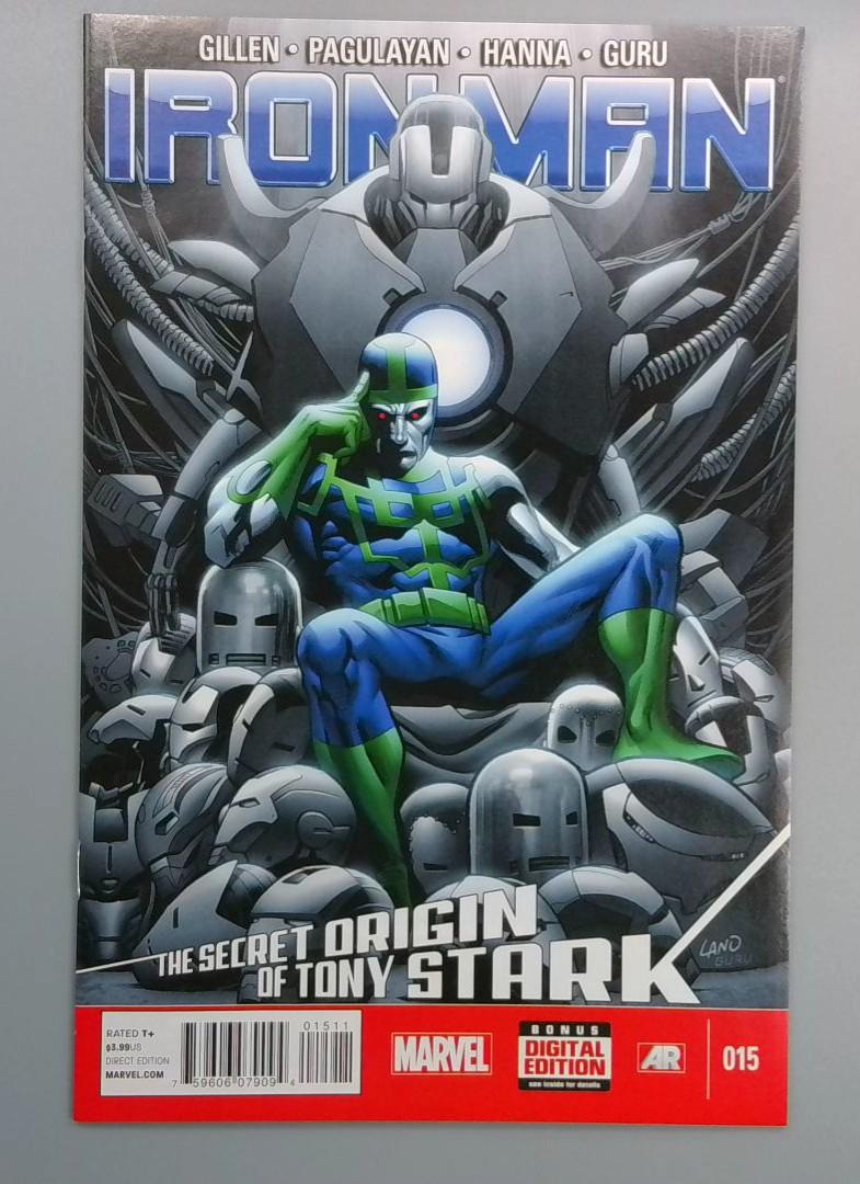 Iron Man #15 NM Secret Origin , Marvel 2013