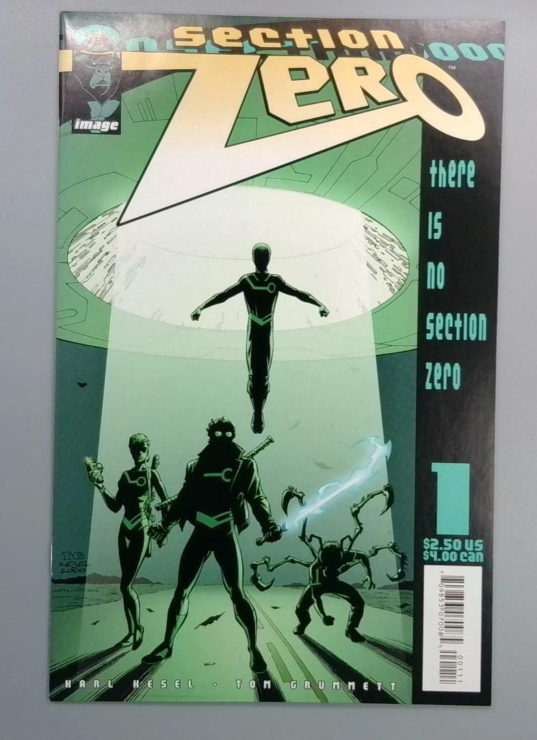 Section Zero #1, NM Image/Gorilla, 2000