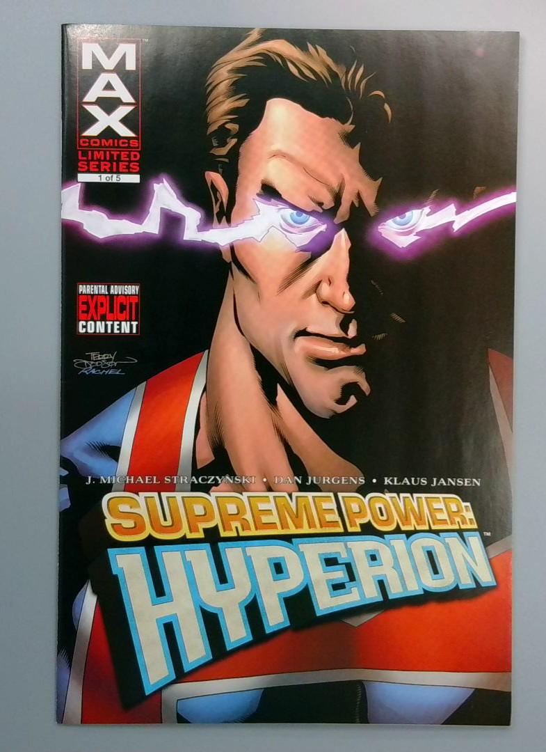 Supreme Power: Hyperion #1, NM Marvel, 2006