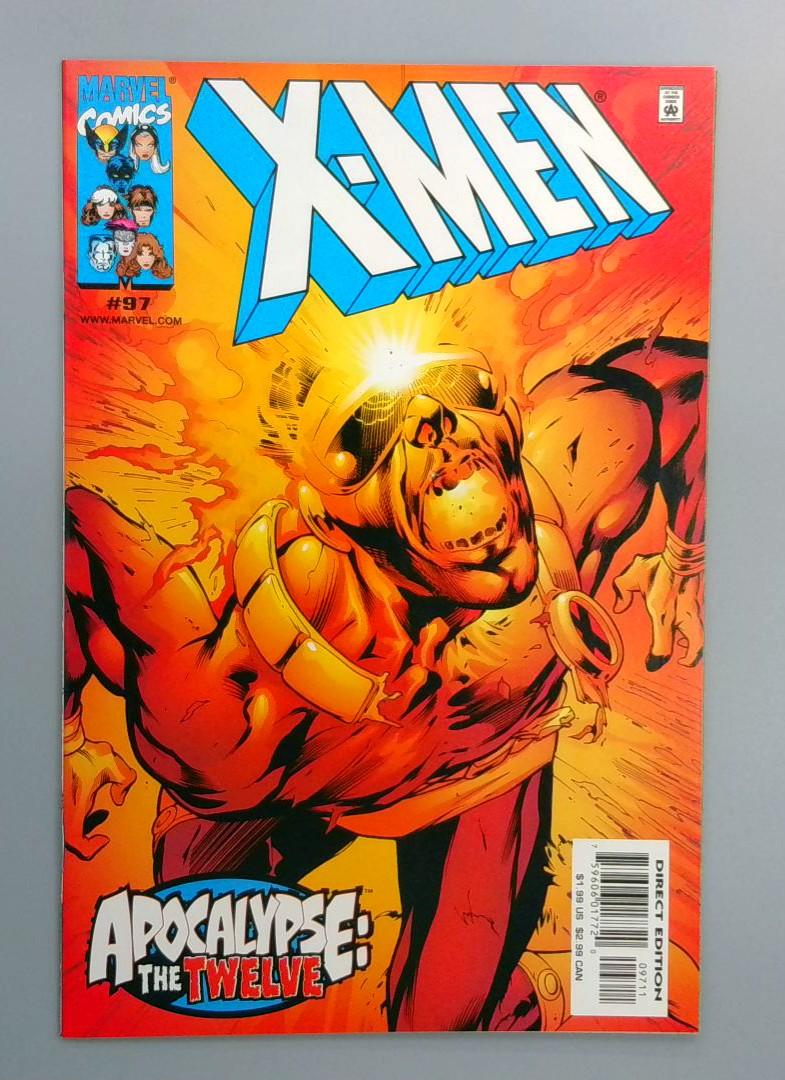 X-Men #97, NM Cyclops Leaves Marvel, 2000