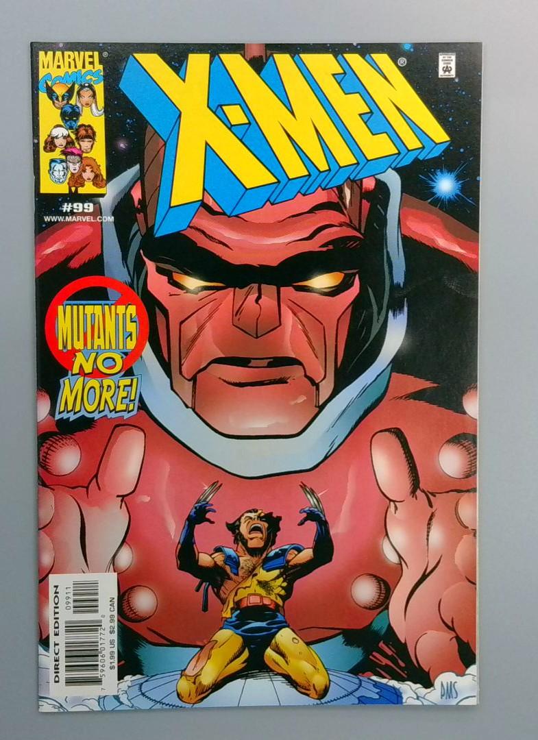 X-Men #99, NM Wolverine Leaves Marvel 2000