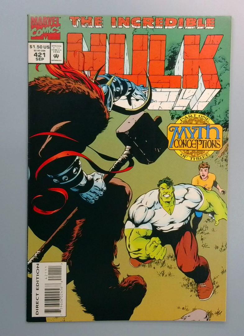 Incredible Hulk #421, VF+ Marvel, 1994