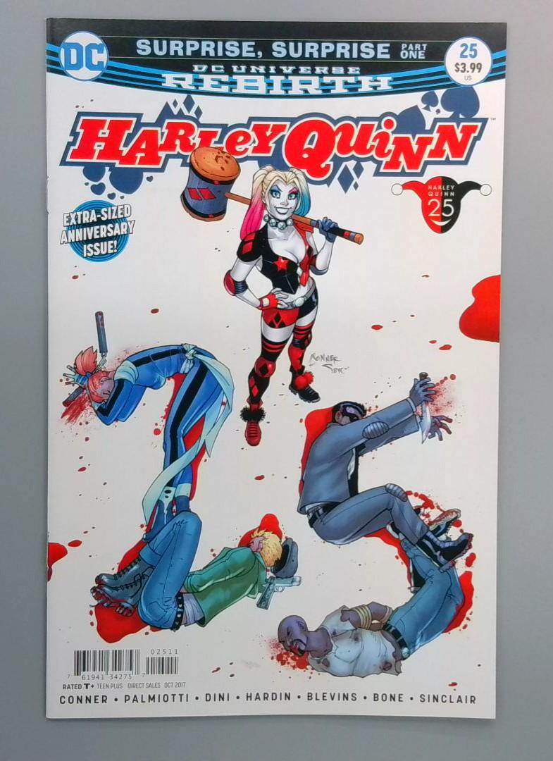 Harley Quinn #25, NM Extra-Sized Anniversary, DC, 2017