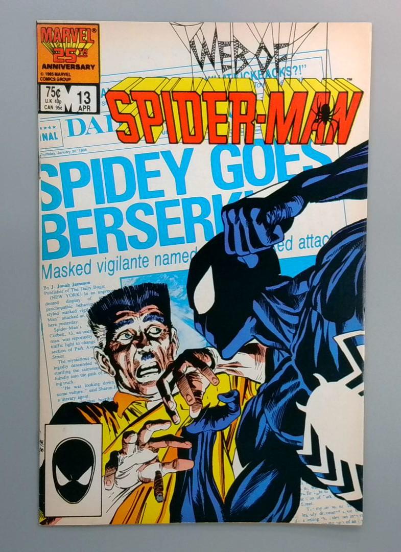 Web of Spider-Man #13, VF/NM Marvel, 1986