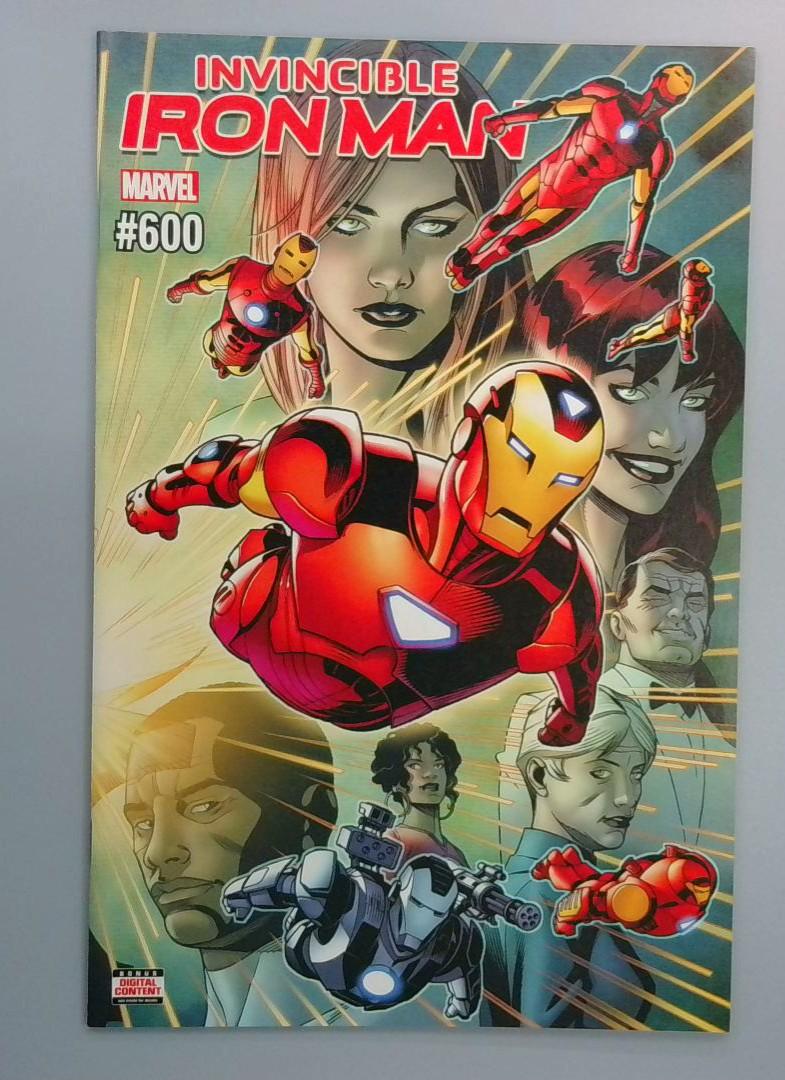 Iron Man #600, NM Marvel 2018
