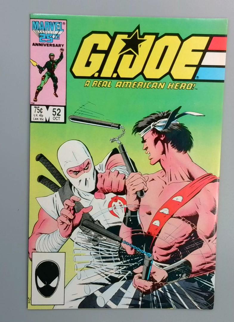 G.I. Joe: A Real American Hero #52, VF Marvel, 1986