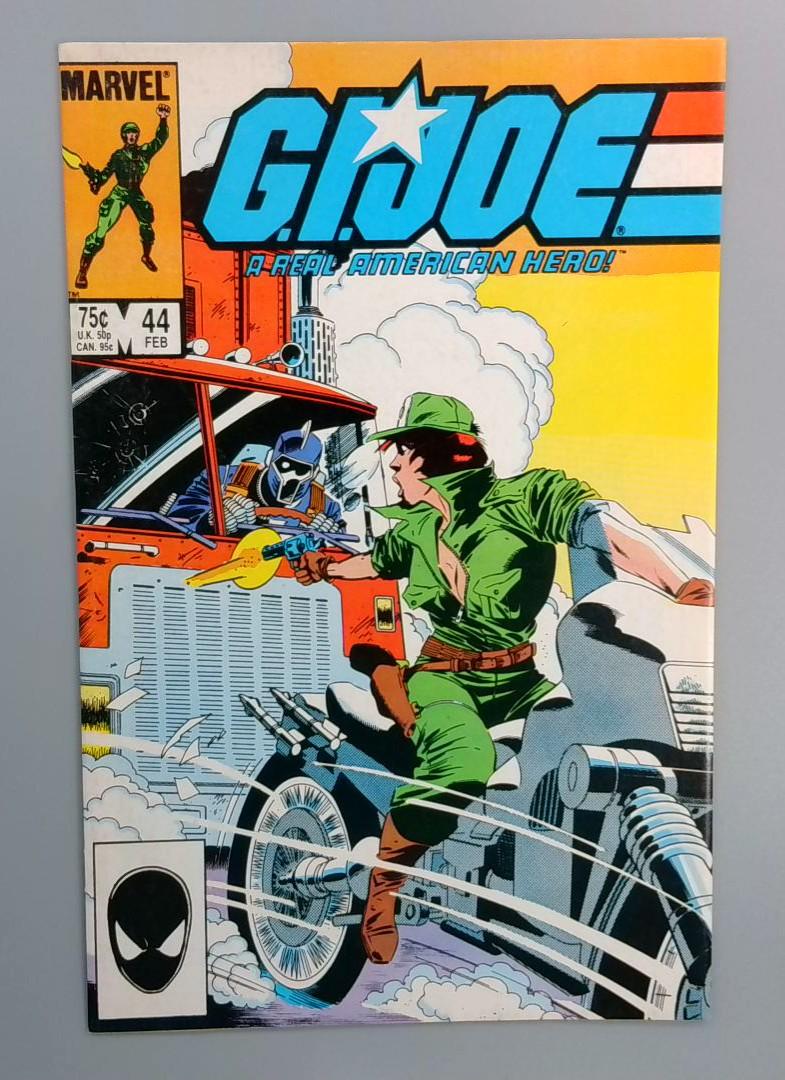 G.I. Joe A Real American Hero #44, VF/NM Marvel, 1986