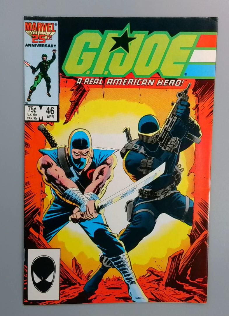 G.I. Joe A Real American Hero #46, NM- Marvel, 1986
