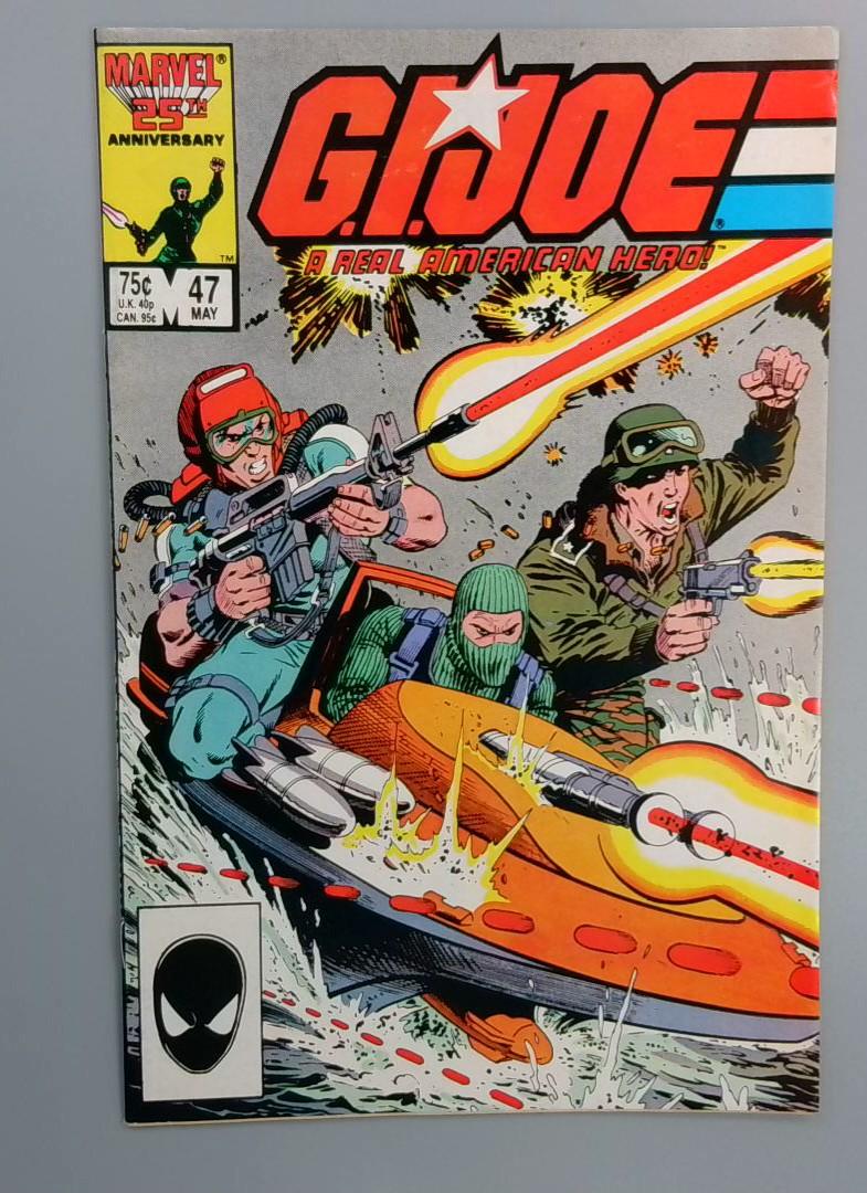 G.I. Joe A Real American Hero #47, VF 1st Wet-Suit, Marvel, 1986