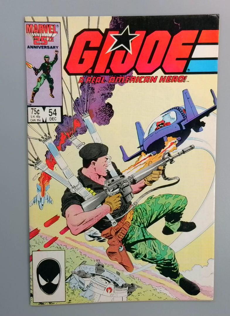 G.I. Joe A Real American Hero #54, VF/NM Marvel, 1986