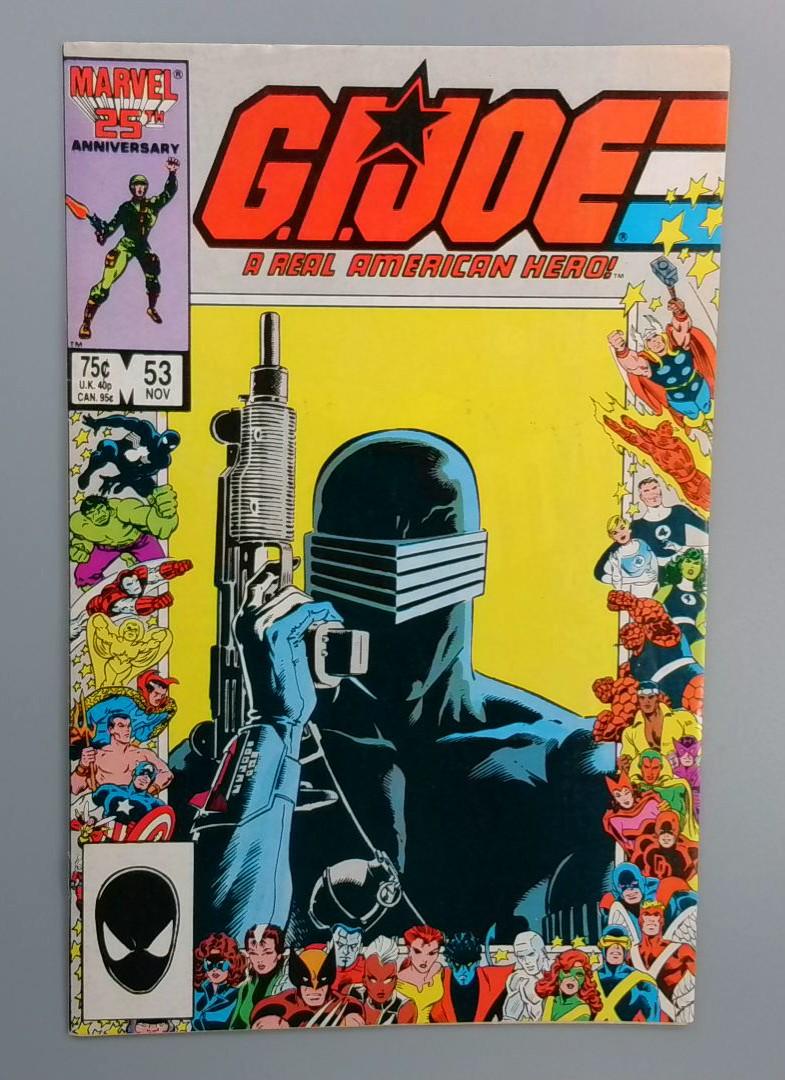 G.I. Joe A Real American Hero #53, Marvel, 1986