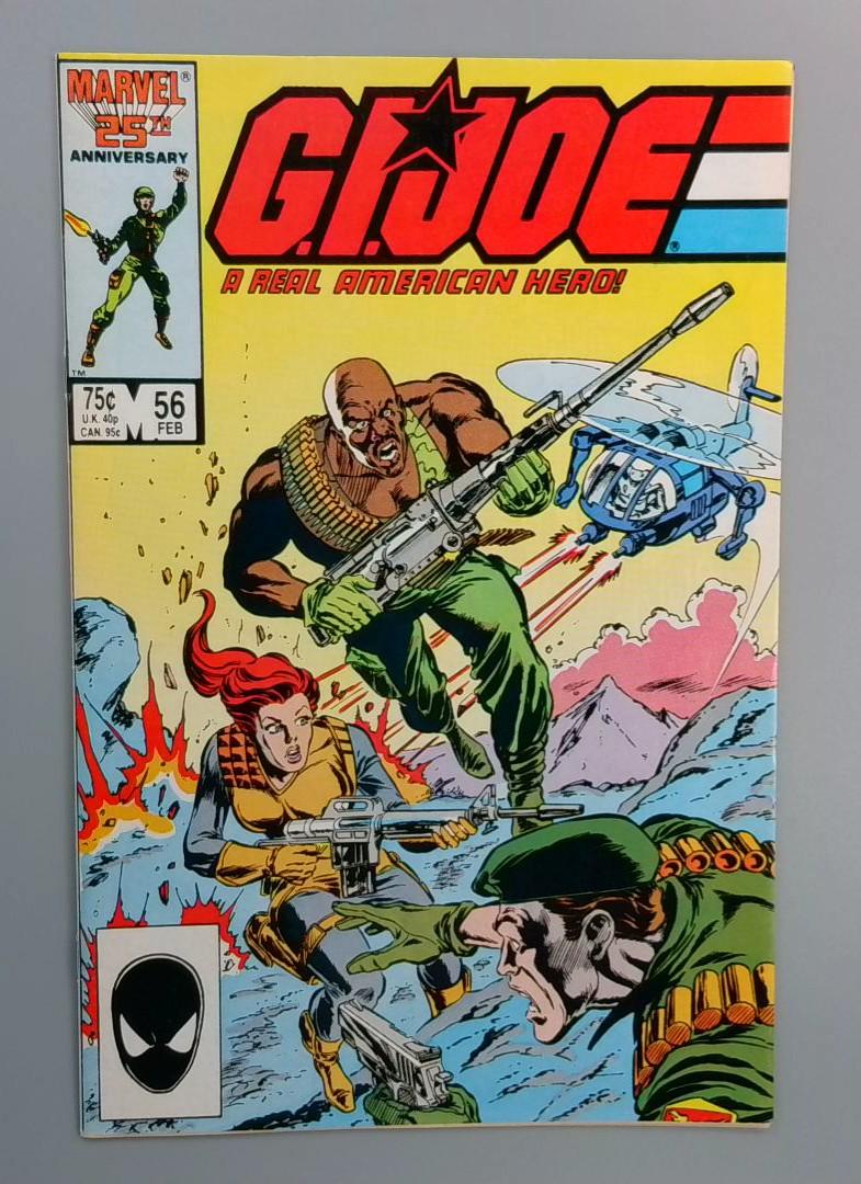 G.I. Joe A Real American Hero #56, NM- Marvel, 1987