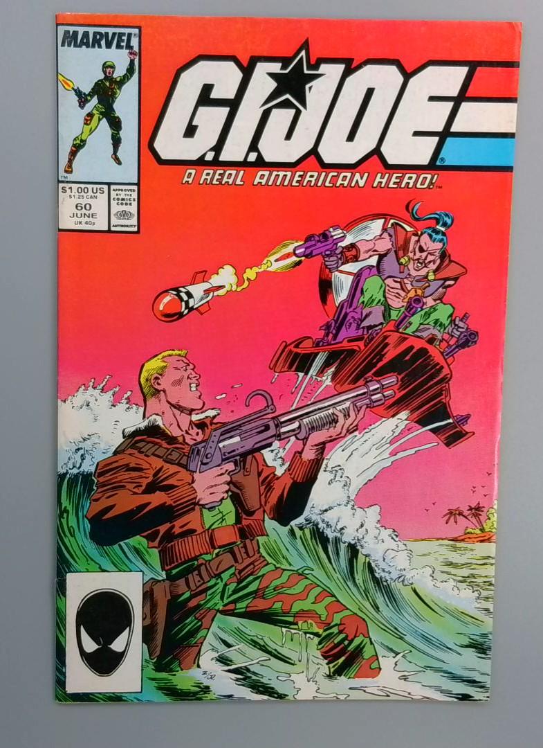 G.I. Joe A Real American Hero #60, Marvel, 1987