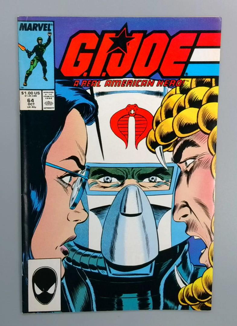 G.I. Joe A Real American Hero #64, Marvel, 1987