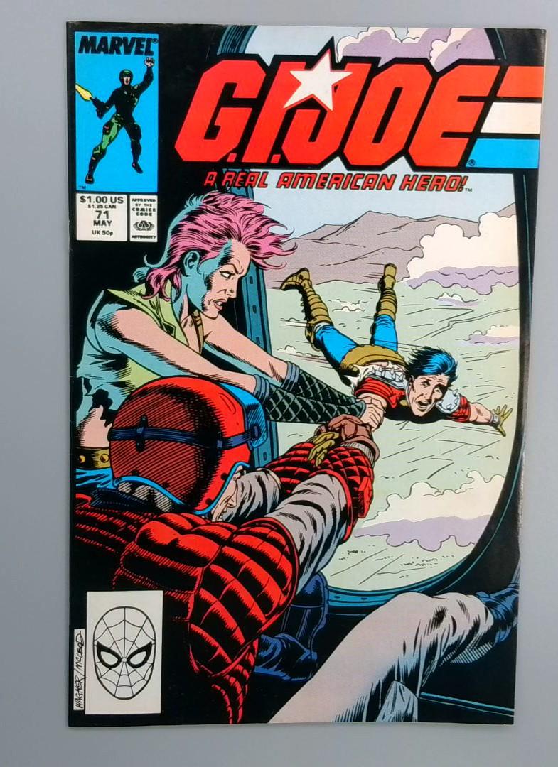 G.I. Joe A Real American Hero #71, VF+ Marvel 1988
