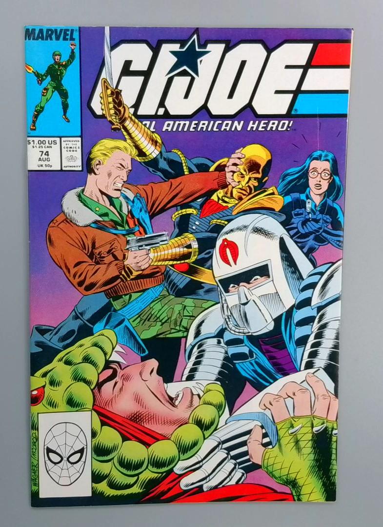 G.I. Joe A Real American Hero #74, NM- Marvel, 1988