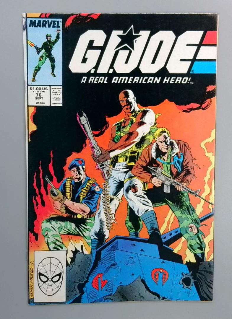 G.I. Joe A Real American Hero #76, Marvel, 1988