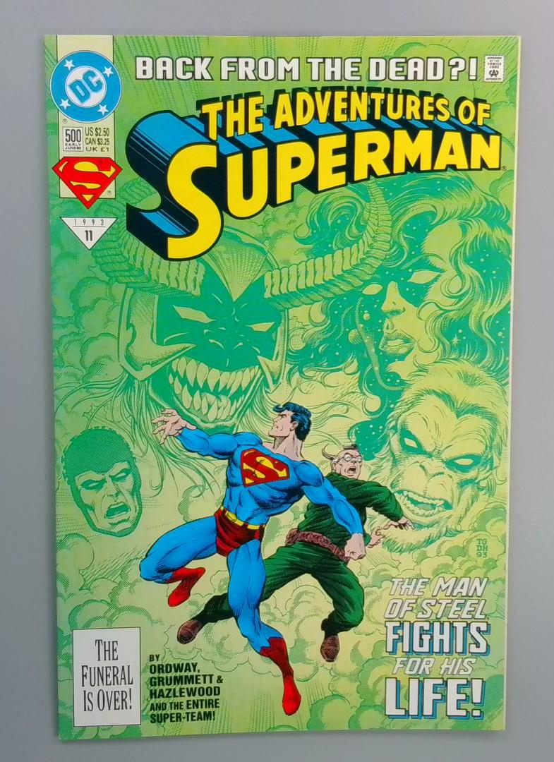 Adventures of Superman #500, DC, 1993