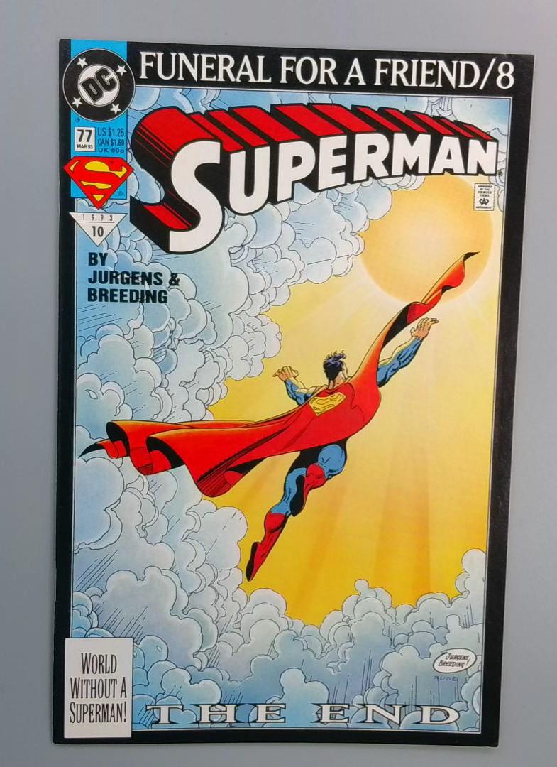 Superman #77, NM- DC, 1993