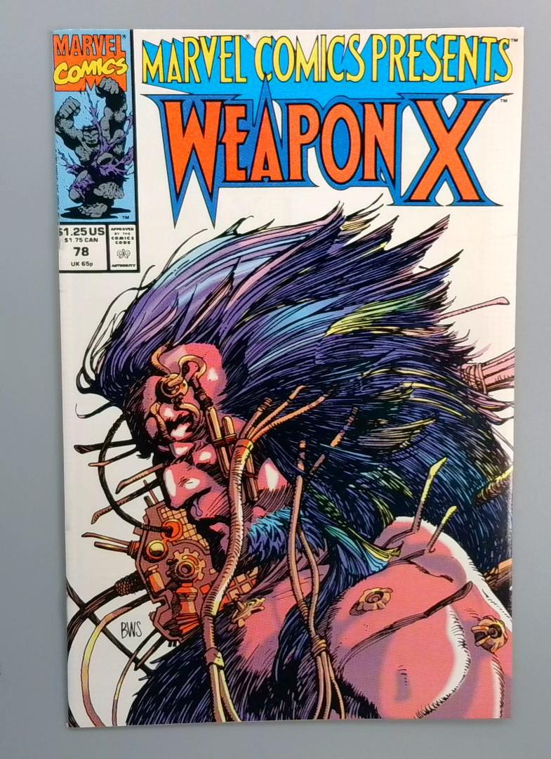 Marvel Comics Presents #78 NM Weapon X, Marvel, 1991