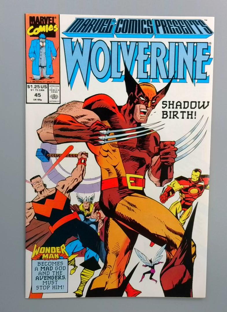 Marvel Comics Presents #45 NM Wolverine, Hulk, Marvel