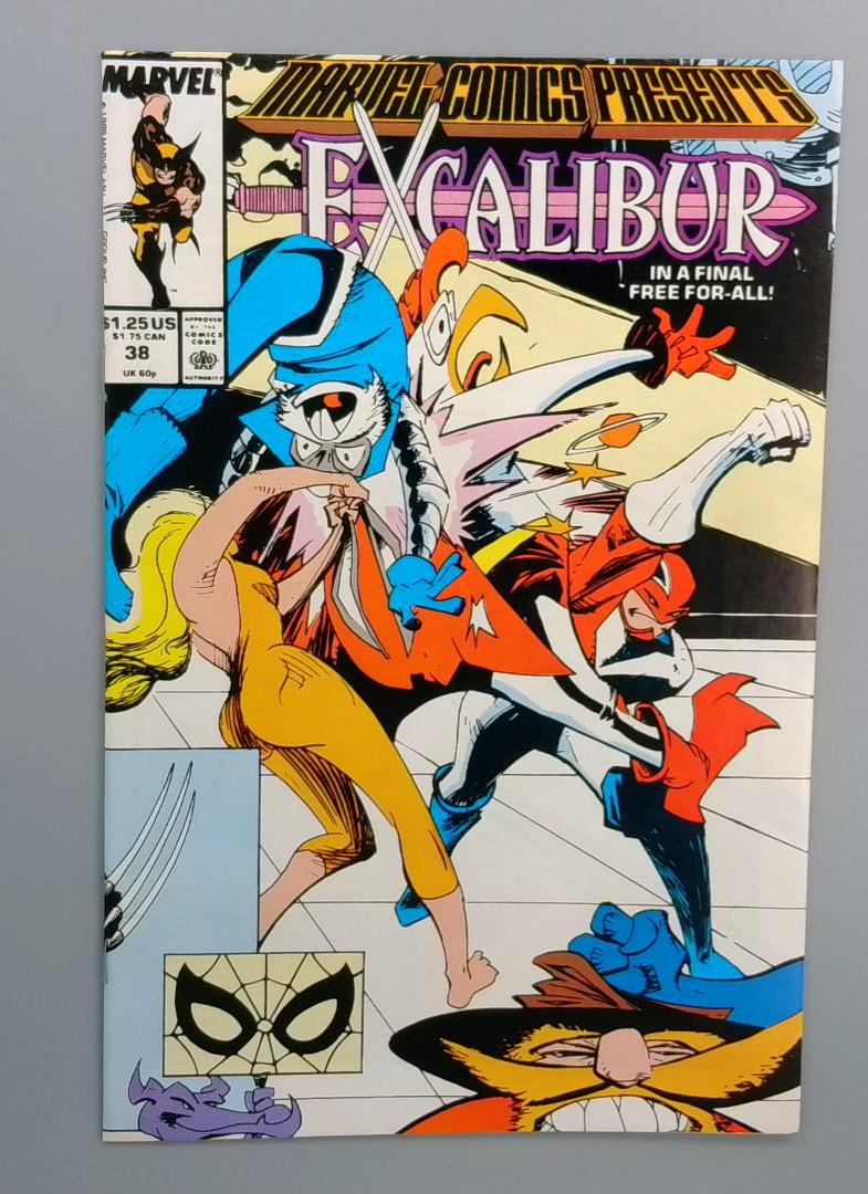 Marvel Comics Presents #38 NM Excalibur, Marvel, 1989