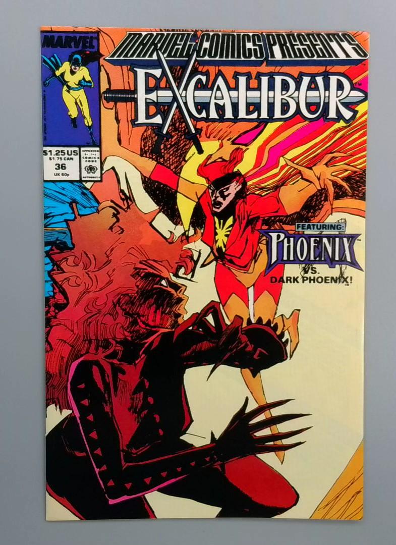 Marvel Comics Presents #36 NM Excalibur, Marvel, 1989