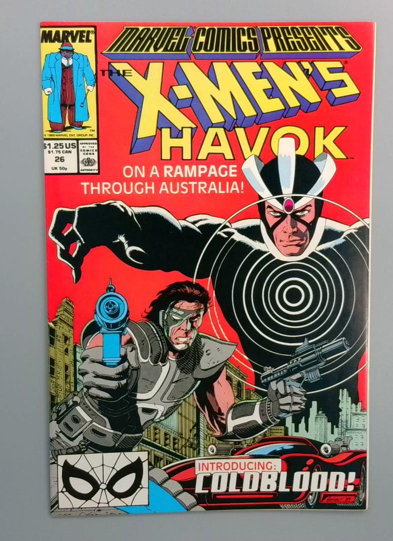 Marvel Comics Presents #26, NM- 1st Coldblood, Marvel, 1989