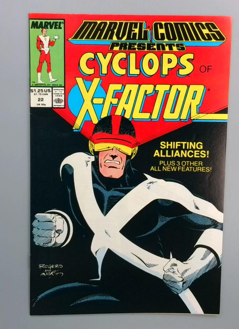 Marvel Comics Presents #22 VF Cyclops of X-Factor, Marvel