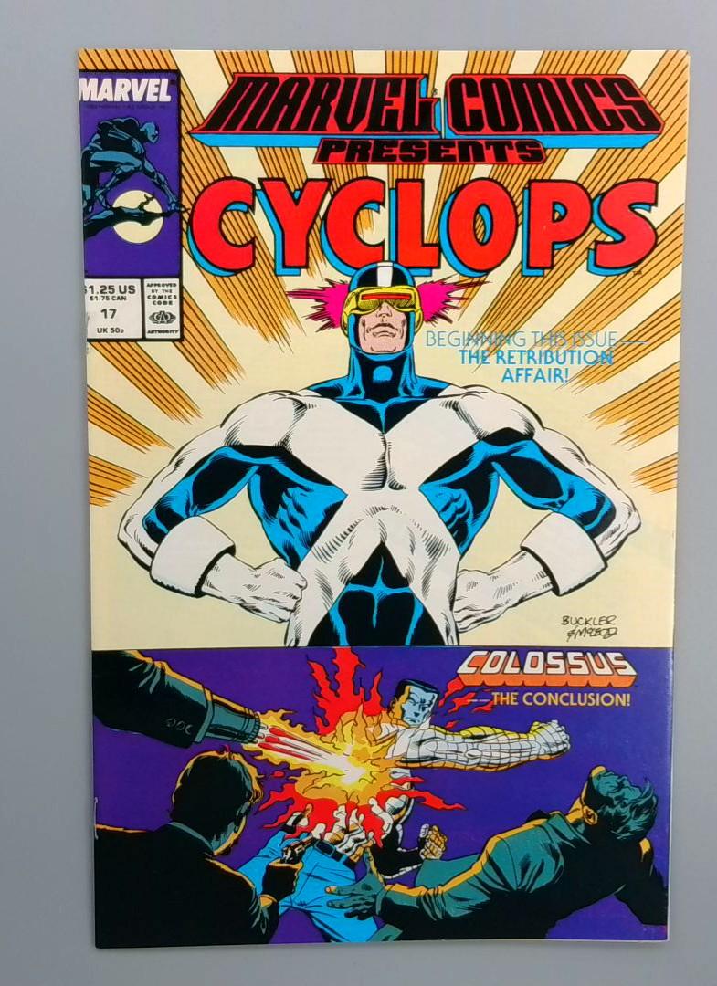 Marvel Comics Presents #17 NM Cyclops, Marvel 1989