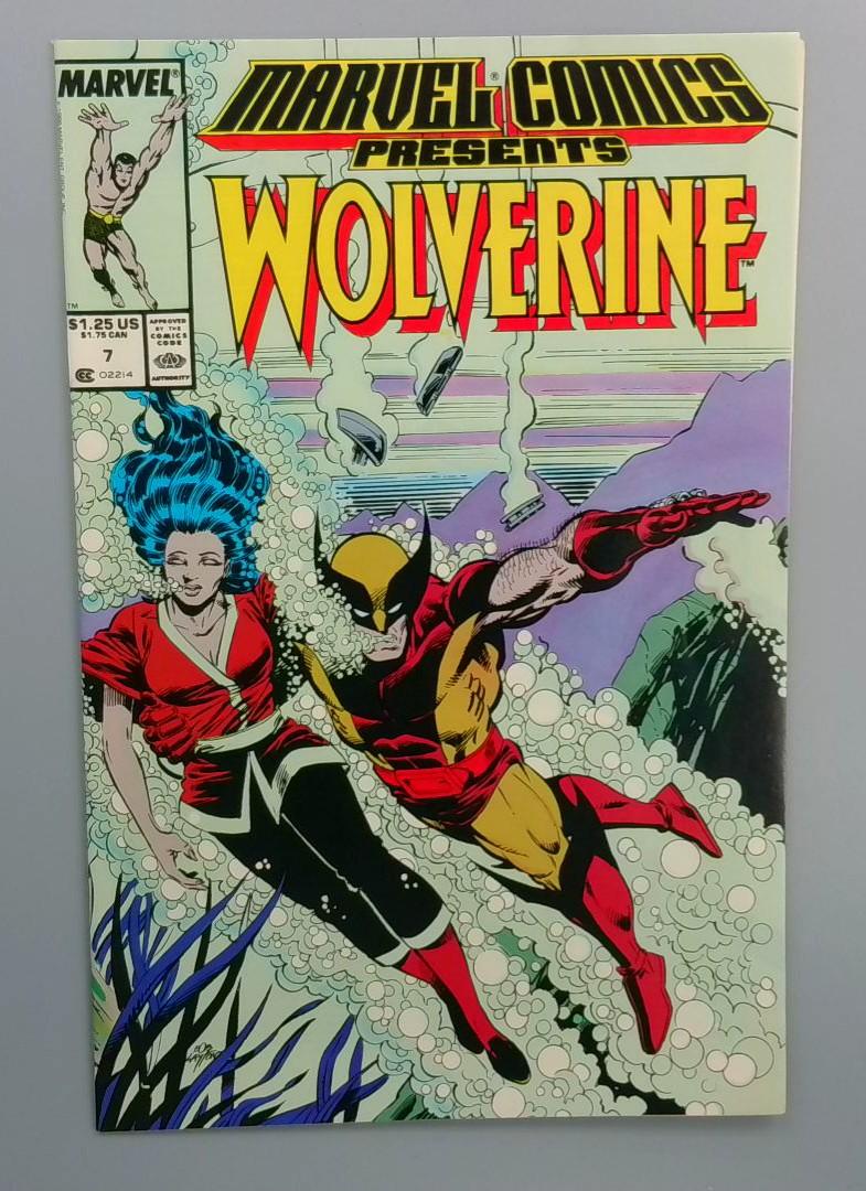 Marvel Comics Presents #7 NM- Wolverine, Marvel 1988
