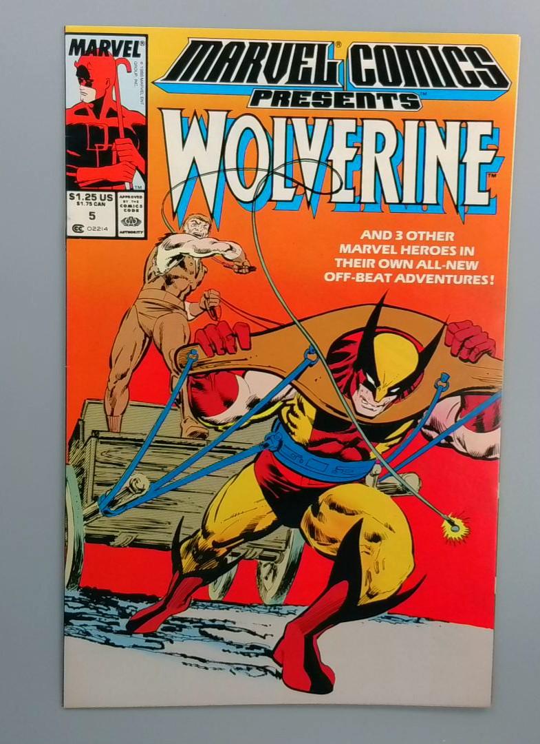 Marvel Comics Presents #5 VF Wolverine, Marvel, 1988