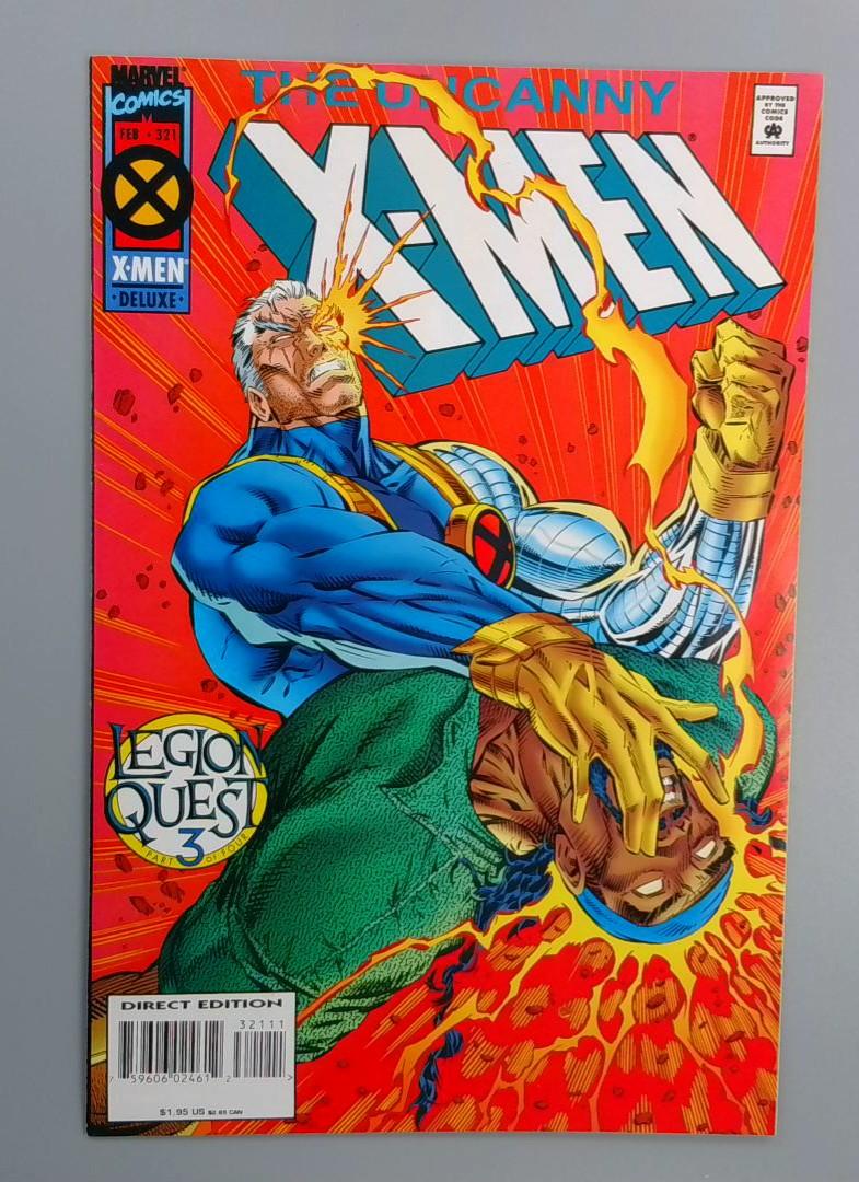 Uncanny X-Men #321, VF+ With Cards Marvel Comics