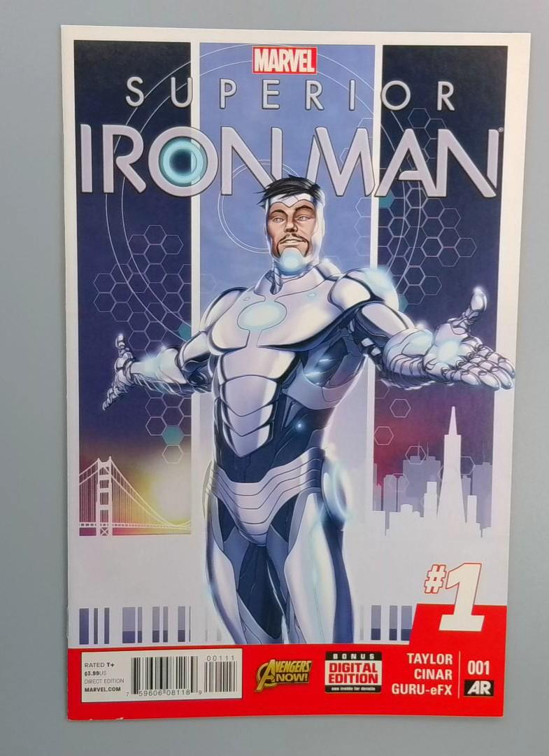 Superior Iron Man #1, NM 1st Superior Iron Man Marvel, 2014