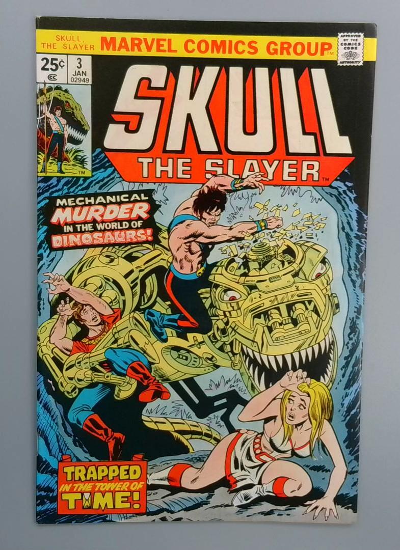Skull the Slayer #3, VF+ Marvel Comics, 1976